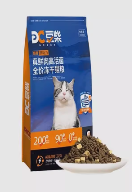 豆柴 全阶段全价肠胃猫粮 2kg/袋