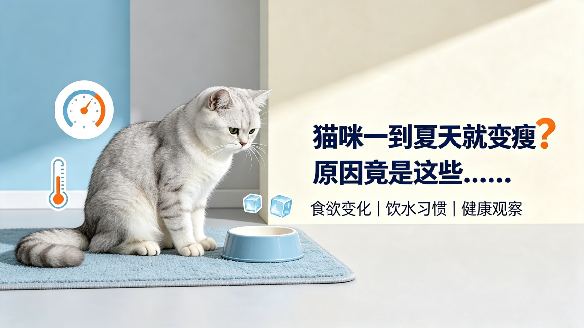 猫咪一到夏天就变瘦是怎么回事