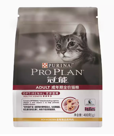 冠能 成猫全价猫粮 400g/包