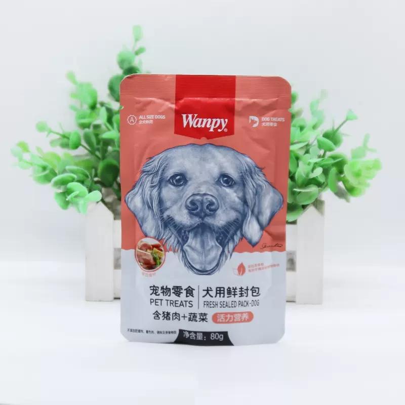 顽皮 犬用猪肉蔬菜鲜封包