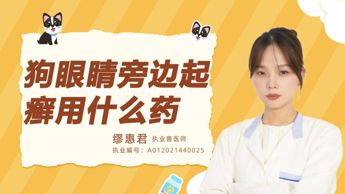狗眼睛旁边起癣用什么药呢？