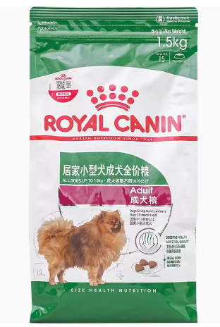 皇家 APR27居家小型犬成犬全价狗粮 1.5kg/包