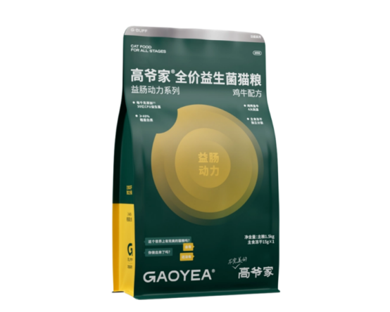 高爷家益生菌3.0猫粮测评
