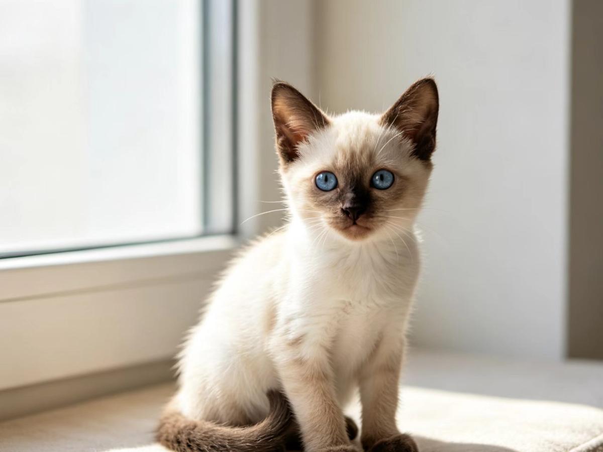 小暹罗猫图片