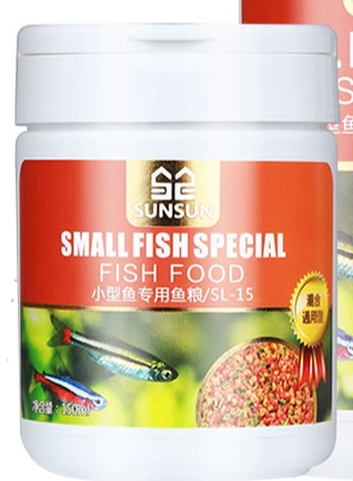 森森 小型鱼专用鱼粮 150ml/罐