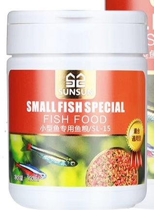 森森 小型魚專用魚糧 150ml/罐