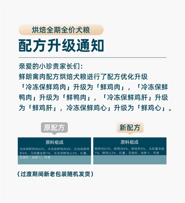 鲜朗烘焙犬粮