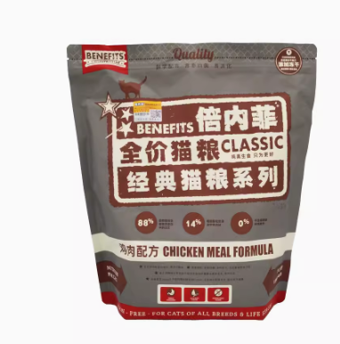 倍内菲 经典系列猫粮鸡肉配方 1.8kg/袋