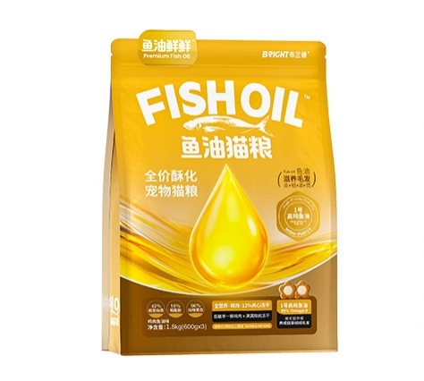 布兰德鱼油猫粮——美毛酥化粮真实测评