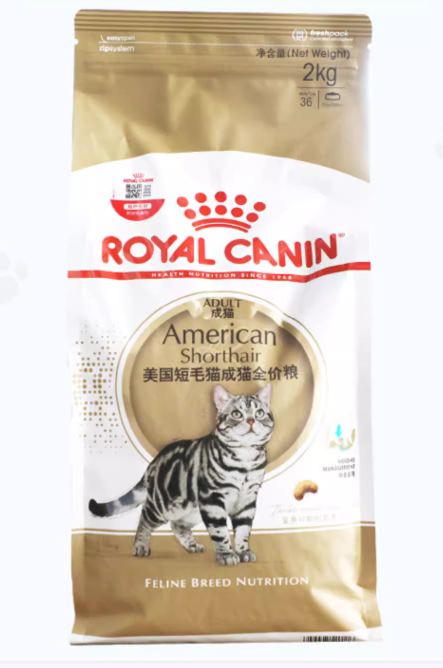 皇家 ASA31美国短毛猫成猫全价粮 2kg/包