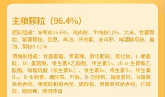 酥醒全价鸭肉梨多拼犬粮