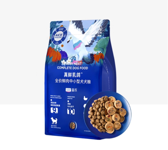 蓝氏真鲜乳鸽犬粮测评