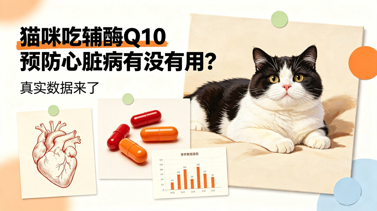 猫咪吃辅酶Q10预防心脏病有没有用？