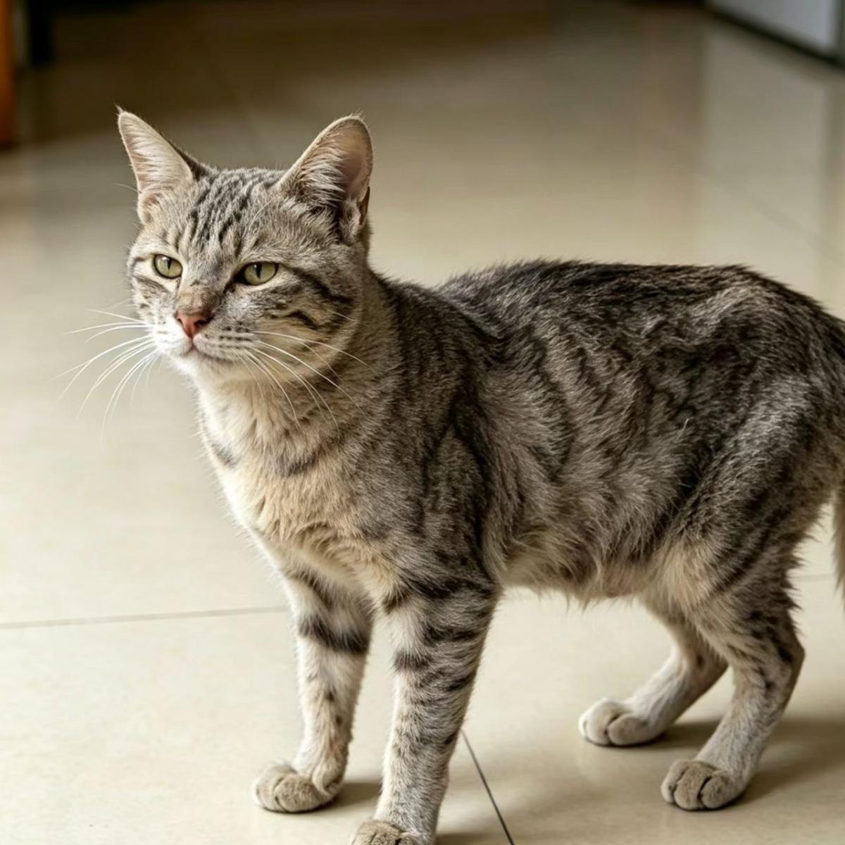 猫咪消瘦图片