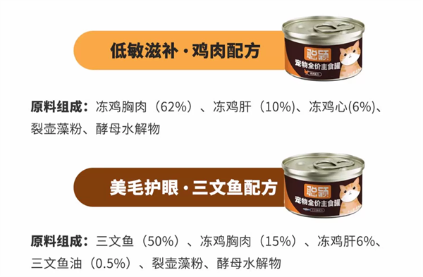 聪颖主食罐测评