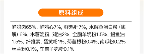 领先羊奶鸡烘焙猫粮