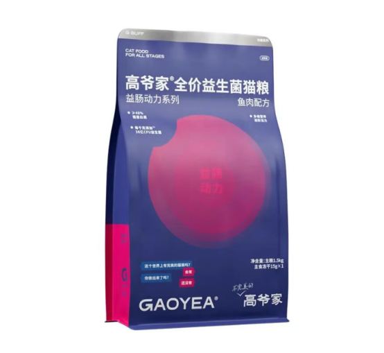 高爷家鱼肉配方益生菌猫粮能买吗？