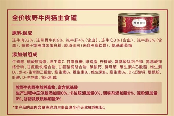 弗列加特主食罐測評