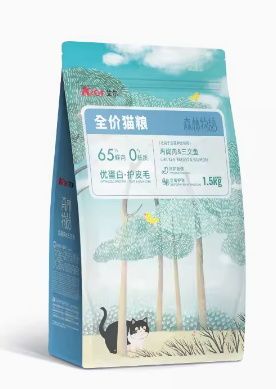 艾尔 鸡胸肉三文鱼全价猫粮 1.5kg/包