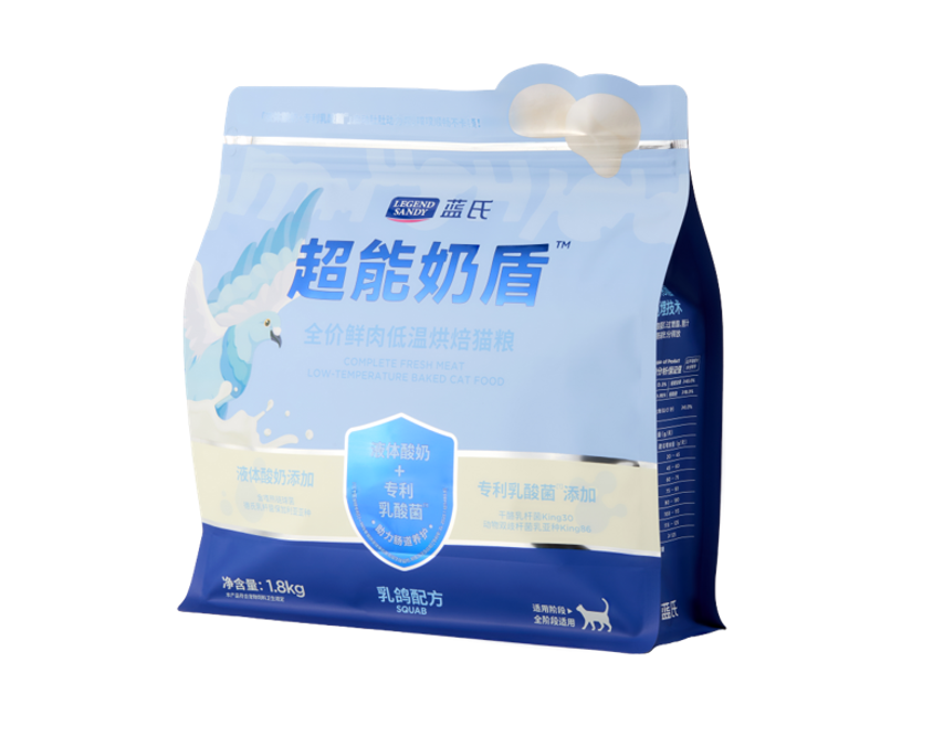 蓝氏超能奶盾猫粮深度测评（乳鸽配方）