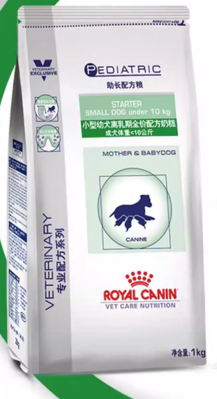 皇家 SSD30全价小型犬幼犬狗粮奶糕 1kg/包