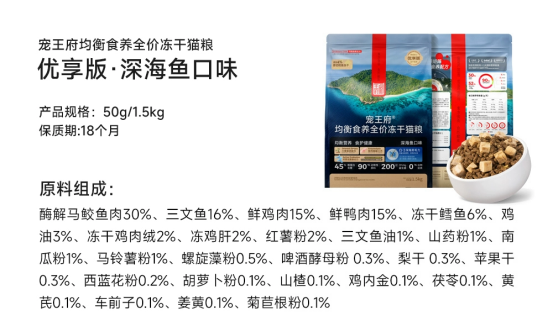 宠王府猫粮测评