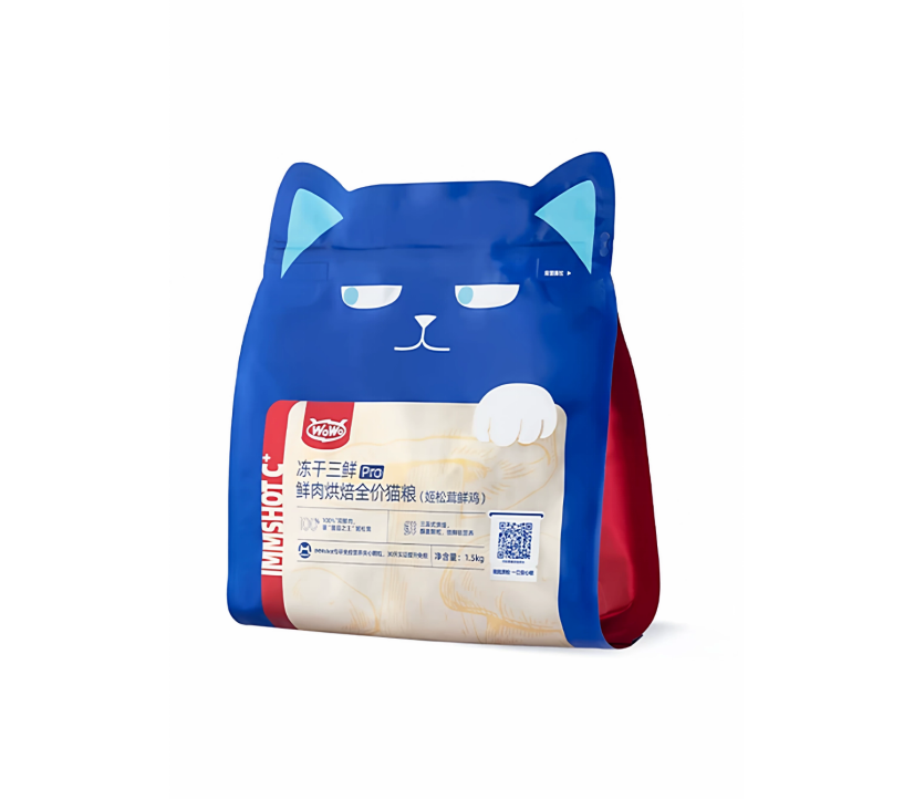 Wowo冻干三拼pro-姬松茸鲜鸡烘焙猫粮测评