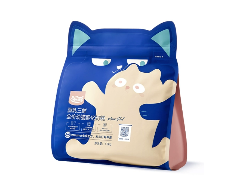 Wowo离乳期幼猫酥化粮：羊奶泡肉，谁家小猫咪顶得住？
