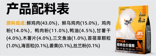 比瑞吉元氣烏雞貓糧