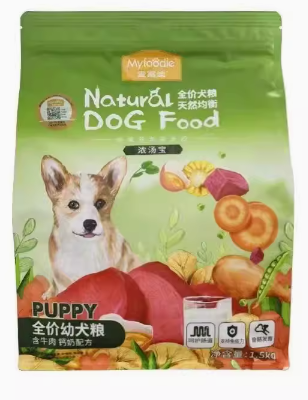 麥富迪 萌犬樂園係列牛肉鈣奶幼犬糧 1.5kg/袋