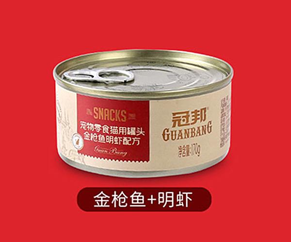冠邦 猫罐头金枪鱼+明虾