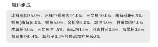 坦克小希猫粮怎么样