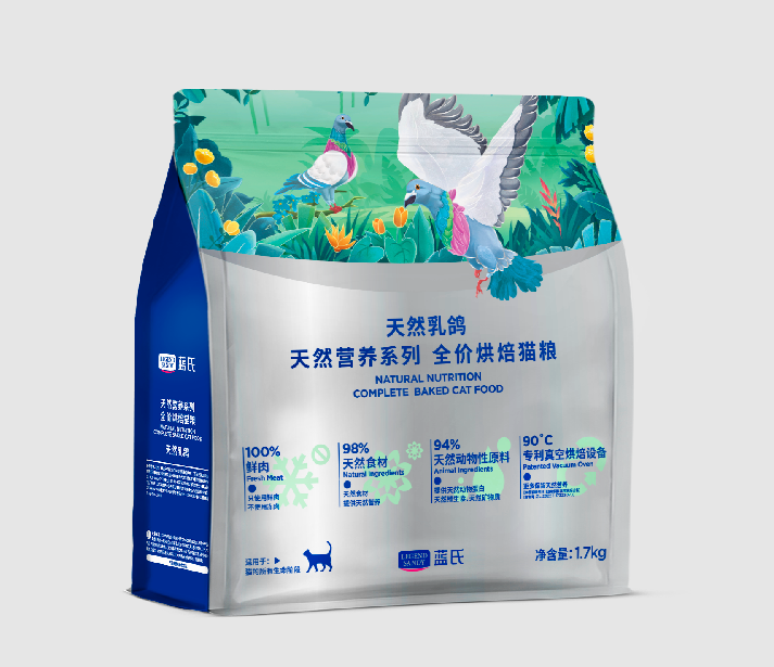 蓝氏天然营养系列&mdash;&mdash;乳鸽味烘焙猫粮测评