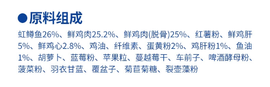 喵梵思虹鳟鱼猫粮怎么样