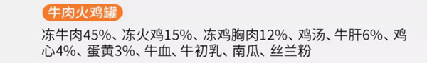 短脖子乔治牛肉火鸡罐头