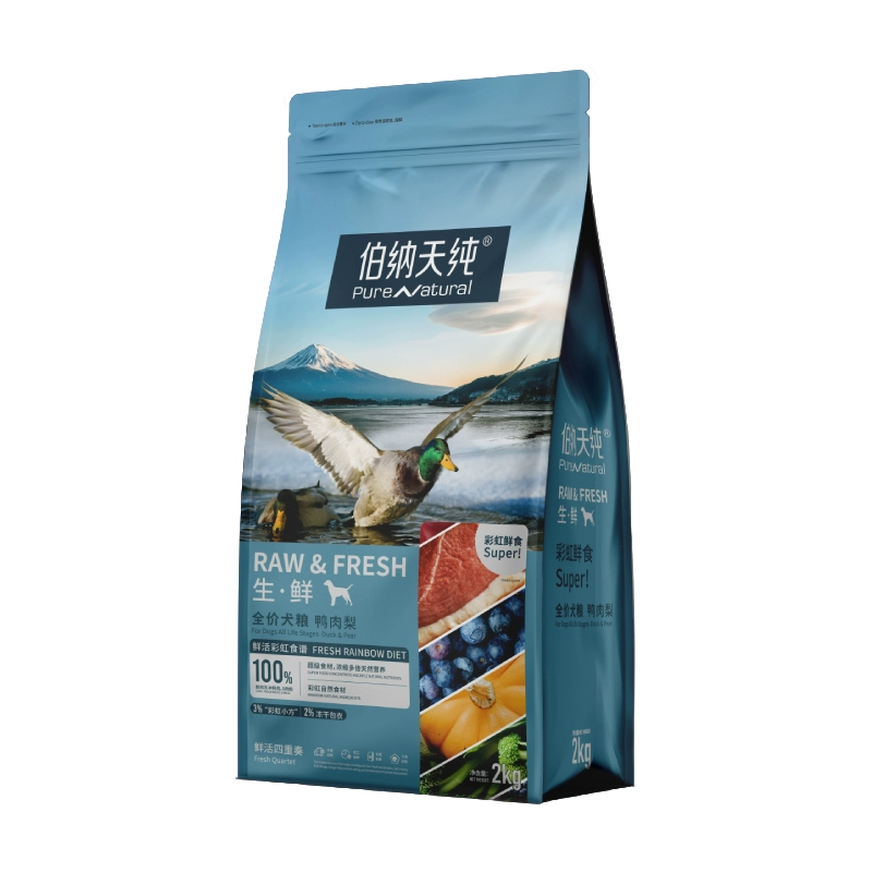 深度解读：伯纳天纯生鲜super鸭肉梨狗粮