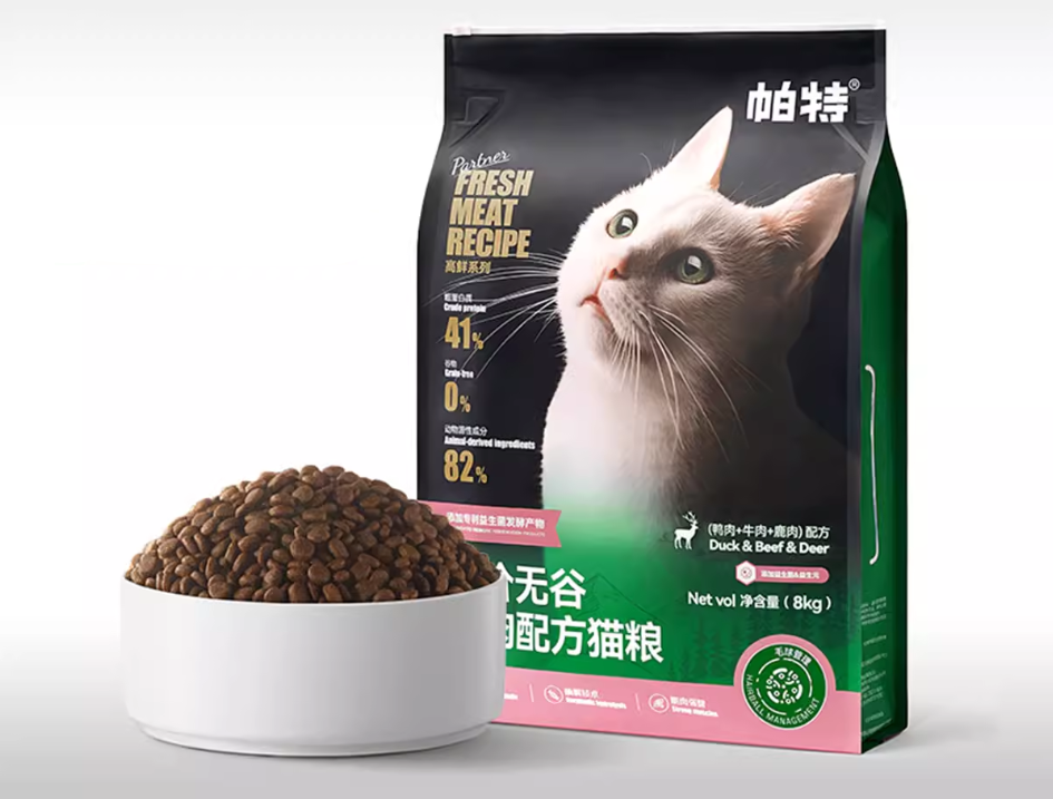 主打线下渠道，帕特高鲜肉配方猫粮怎么样？