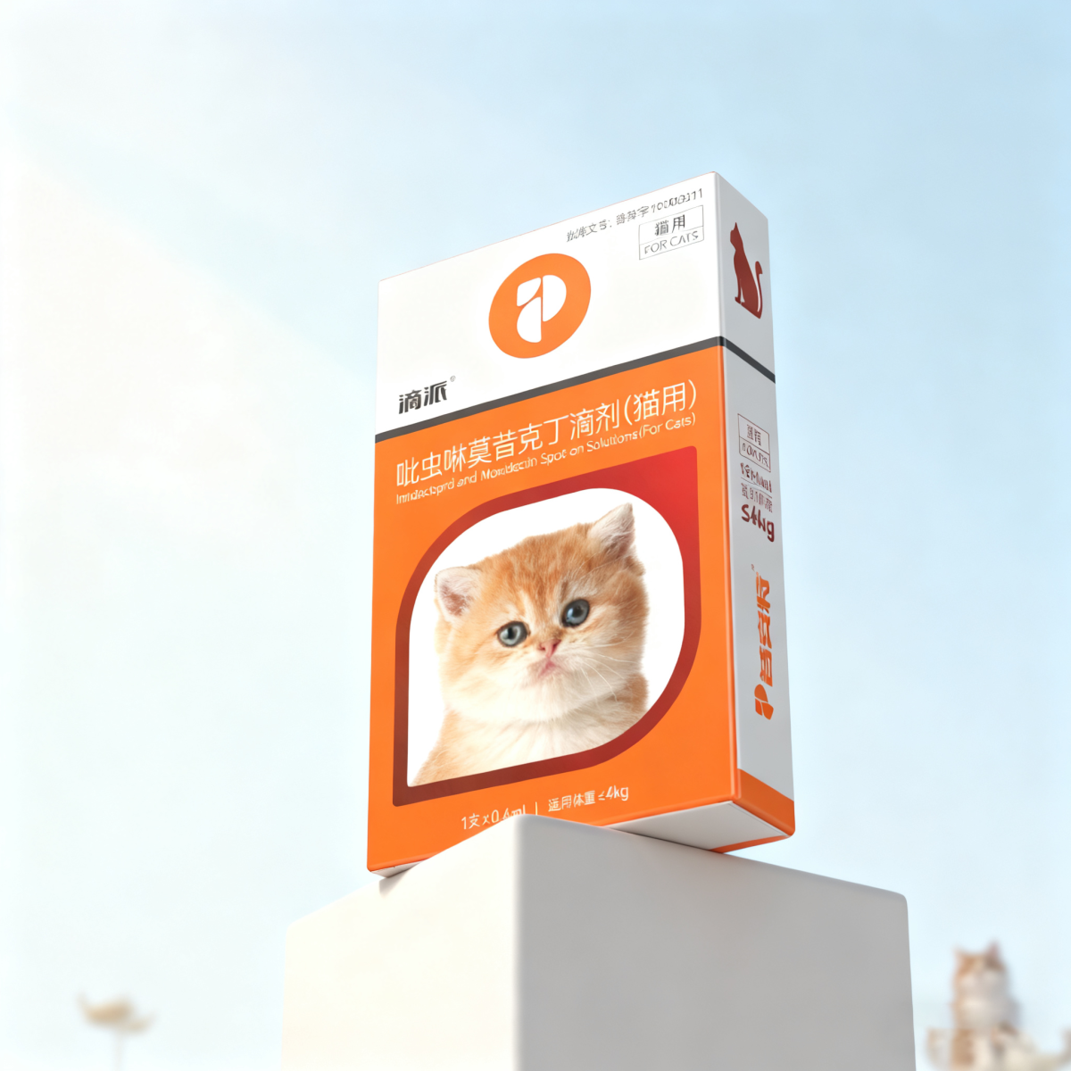 普安特滴派猫咪驱虫药