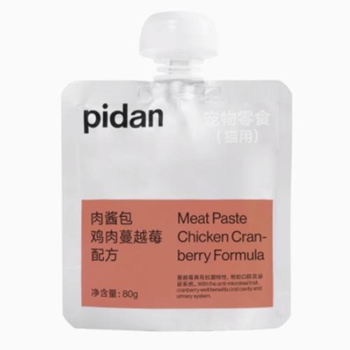 pidan 猫用流质肉酱包鸡肉蔓越莓味