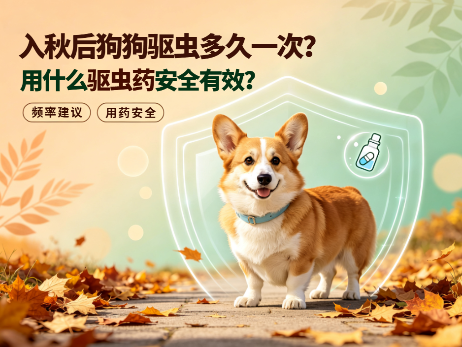 入秋后狗狗驱虫多久一次？用什么驱虫药安全有效？