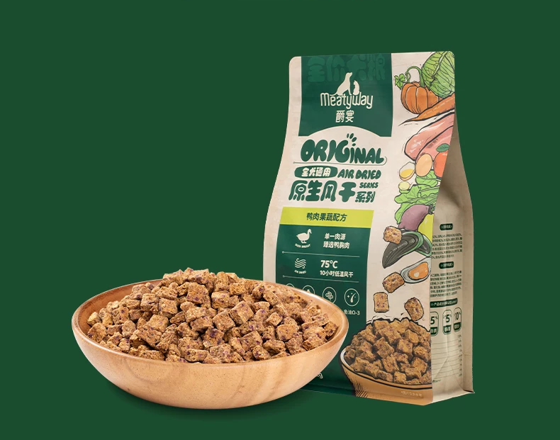 大牌平替？爵宴鸭肉果蔬风干犬粮怎么样？