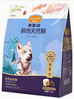 麥富迪 無穀凍幹鮮肉天然糧幼犬糧 1.5kg/包