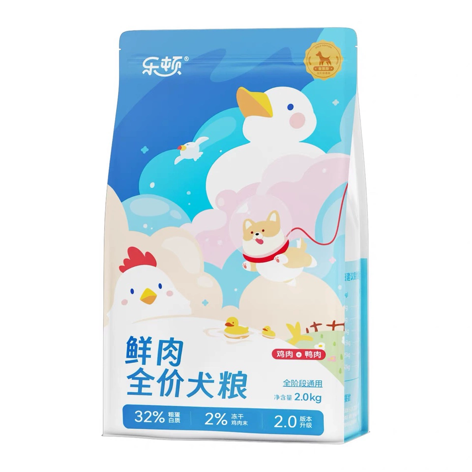 乐顿鲜肉全价犬粮测评：亮点不多，但性价比高！